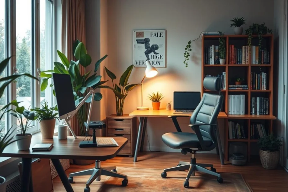 Dicas para Criar um Escritório em Casa que Une Conforto e Produtividade