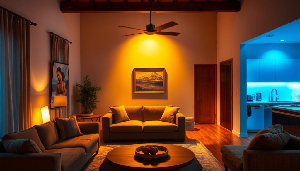 temperatura da luz