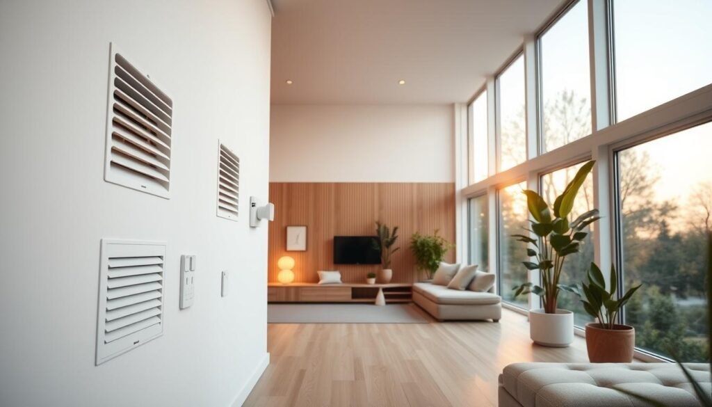 ventilação natural e climatização inteligente