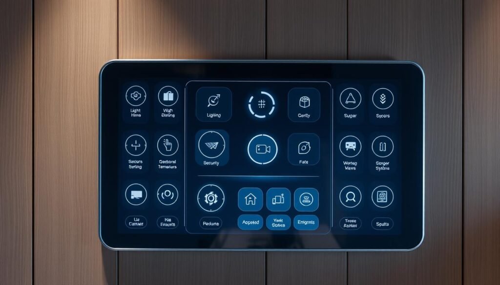 controle de dispositivos em casas inteligentes