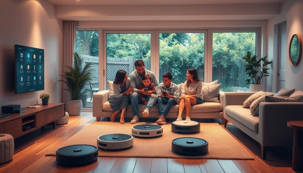 tecnologia transforma rotina familiar