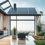 A sustentabilidade em casa é priorizada através de tecnologias inteligentes.