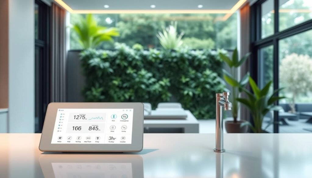 automação residencial gestão de água