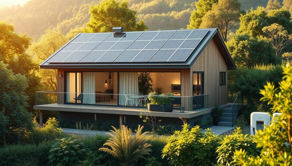 casas inteligentes sustentáveis