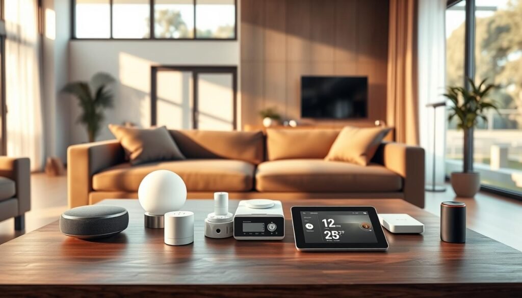 controle de dispositivos inteligentes