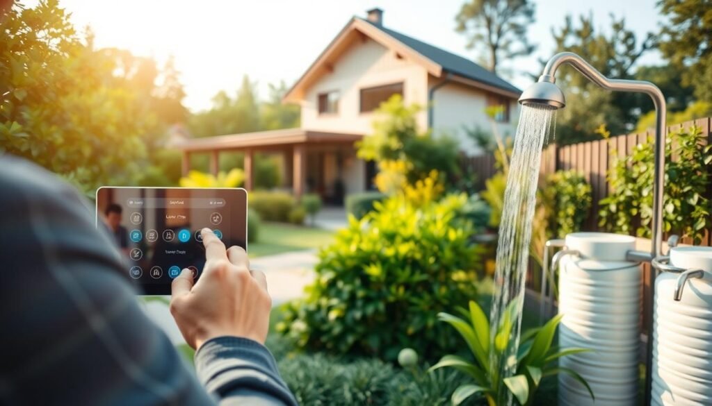 redução do consumo de água