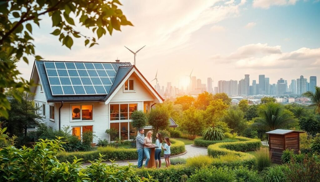 integração de tecnologia e sustentabilidade