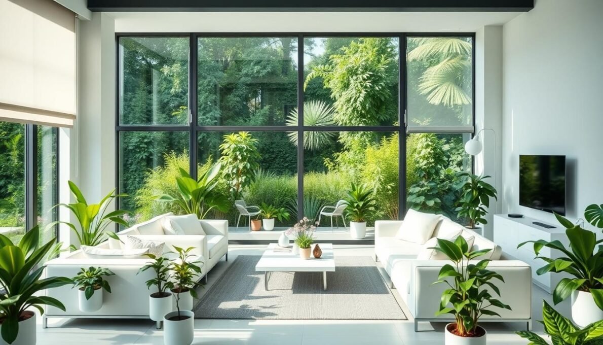 Decoração com Plantas  na Casa Inteligente Usando Dispositivos Conectados
